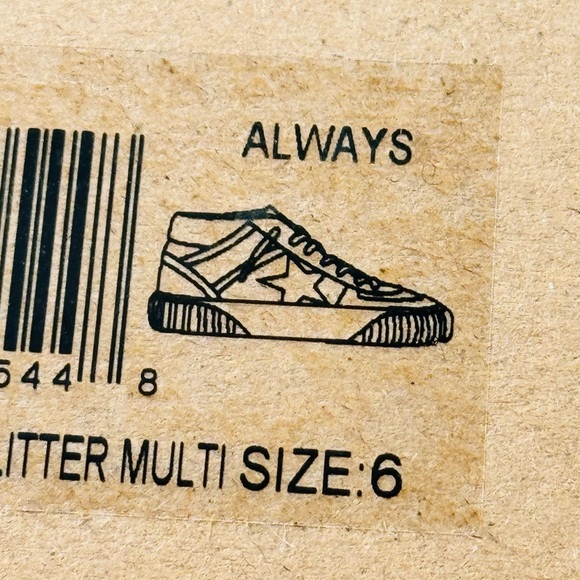 Vintage Havana Always Glitter Leopard High Top Sneakers - Picture 7 of 7